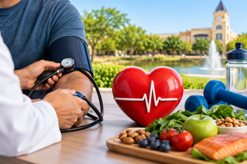 Hypertension Treatment in Allen, TX How to Control High Blood Pressure and Protect Your Heart